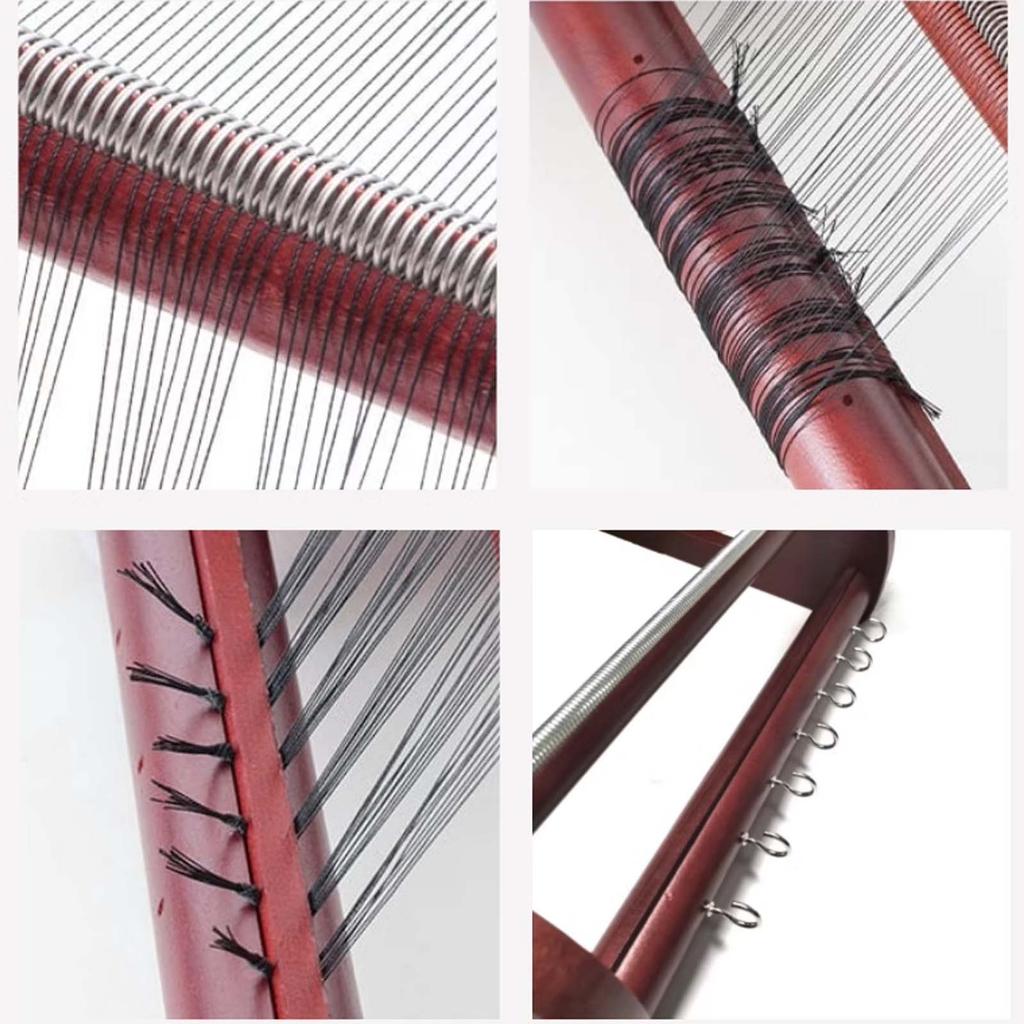 Wooden Bead Loom, Antique Rice Beading Artifact Bracelet Pendant Weaving Handmade Jewelry Making Loom