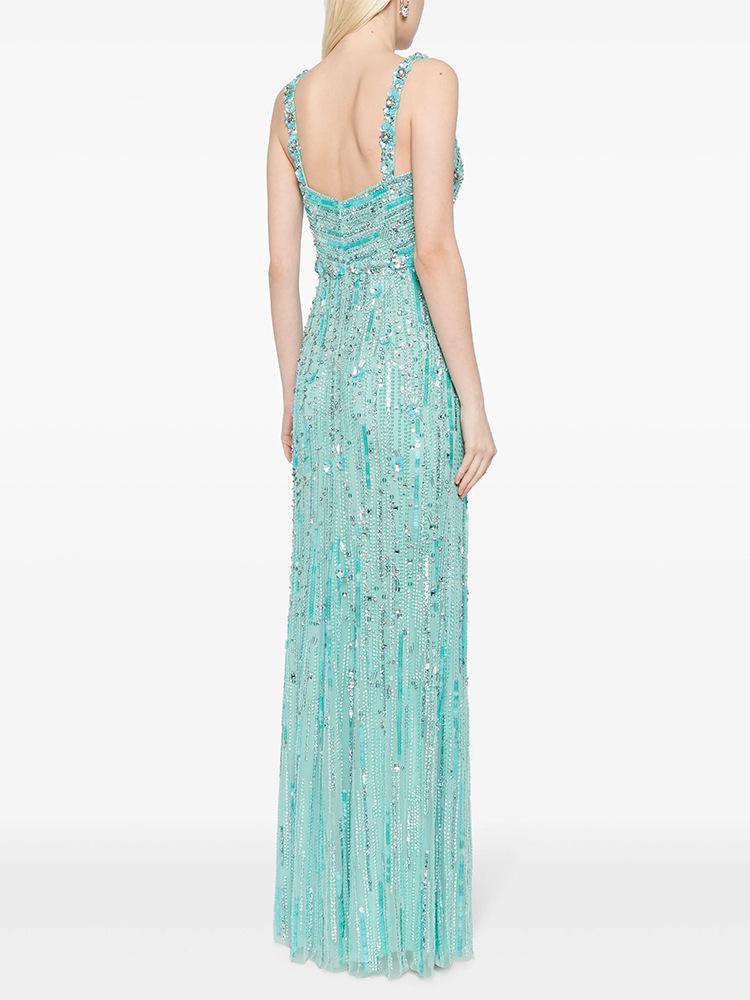 Elegant 2026 Grand Banquet Gown with Luxurious Beading & Sequins