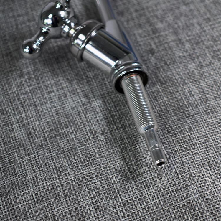 Universal 2-Way Faucet Gooseneck Water Purifier - Single/Double Outlet for Direct Drinking