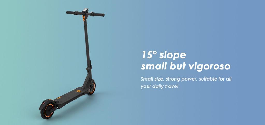 KuKirin S1Max 350W Foldable Electric Scooter 36V10.4Ah Battery 39KM Range 30km/h LED Display Portable E-Scooter