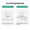 Graffiti Smart Voice-Controlled Mini WiFi On/Off Switch with Hidden App Control