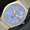 AUTOMATIC VINTAGE CITIZEN 8200 JAPAN MENS SKY BLUE COLOR DIAL WATCH A500241-2 R151b-a500241