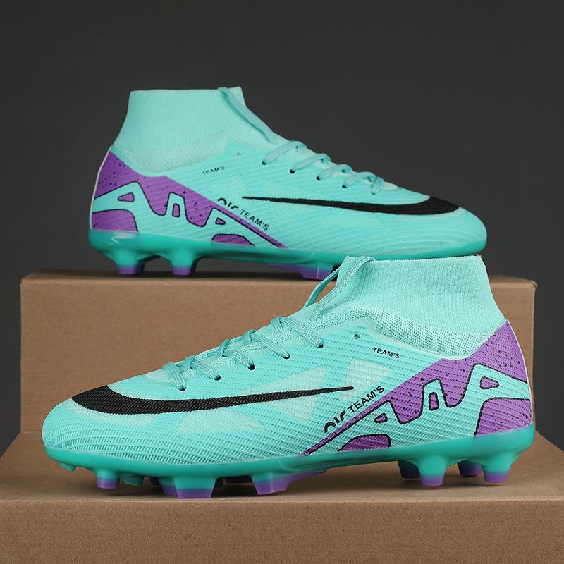 

2025 thorn 15 football shoes male youth students female broken nails AG spikes grass game training shoes 35