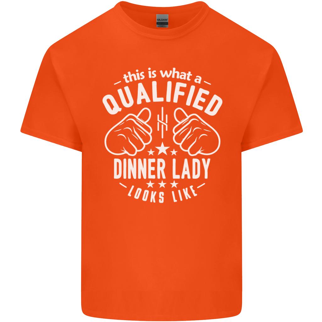 A Qualified Dinner Lady Looks Like Unisexs Light Cotton TShirt