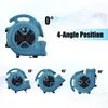 XPower P-650T Air Mover Utility Carpet Dryer Blower Air Eliminator Air Blower Supermarket Industrial Big Power Multi Blower