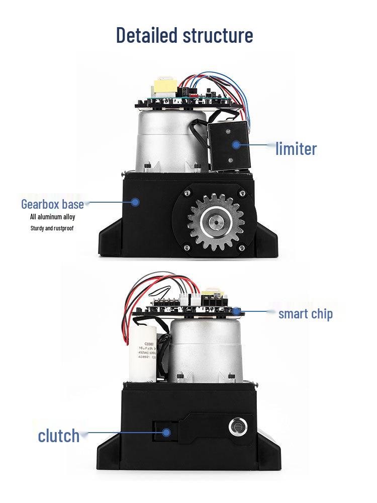 Automatic Sliding Door Motor with Remote Control