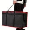 Oversized Insulated Bag Express Bag, Durable Insulated Bag, Multi-Compartment Design Portable Cooler Bag for Outdoor Camping