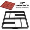 Walk Way Cement Molds Regular Thickened Plastic DIY Concrete Molds Forms for Patio Lawn & Garden