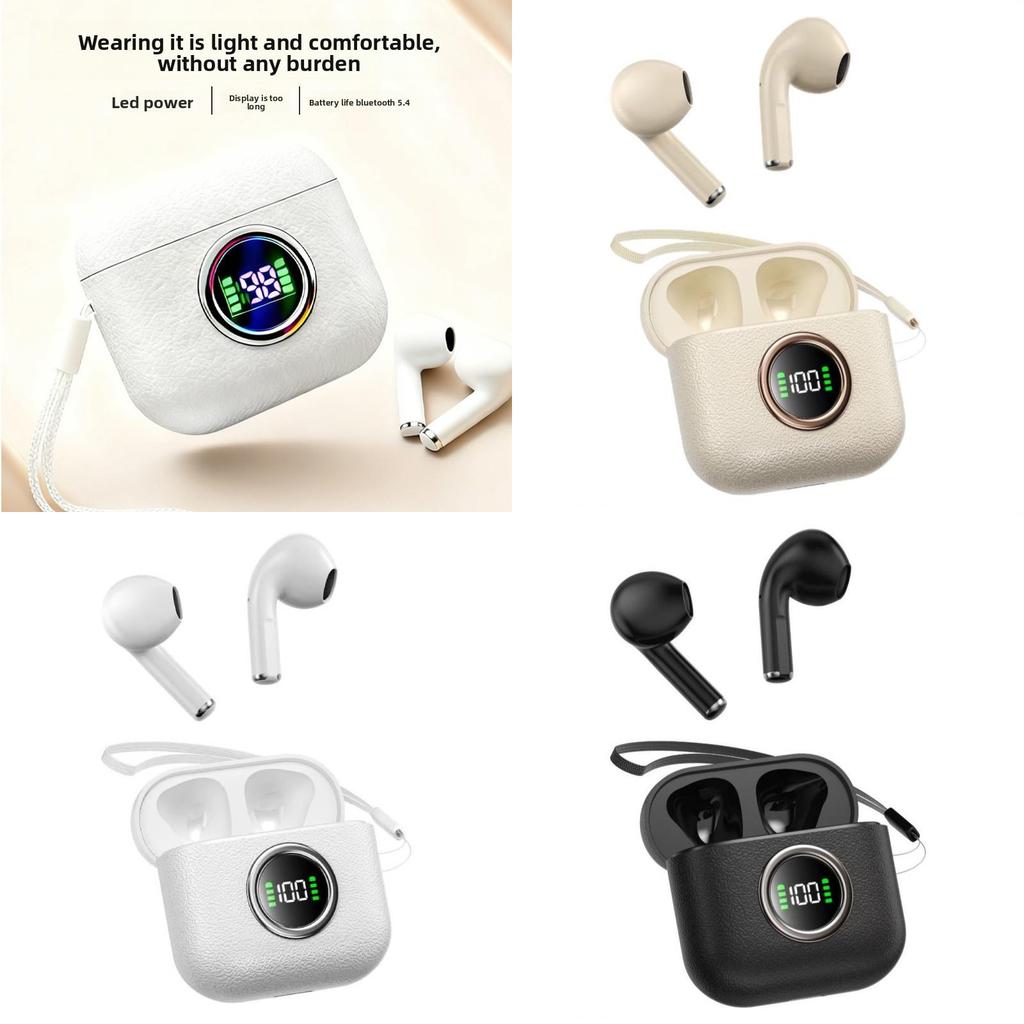 Sport Bluetooth Earbuds With Battery Display For Running And Workout