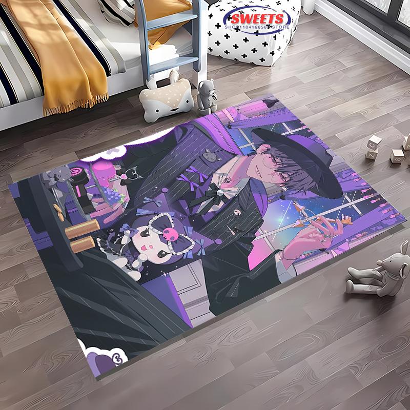 Bilibili Link Click Carpet New Release! Anti-slip Sound Insulation,Rug for Living Room Bedroom, Bedside Office Areas,Durable Mat
