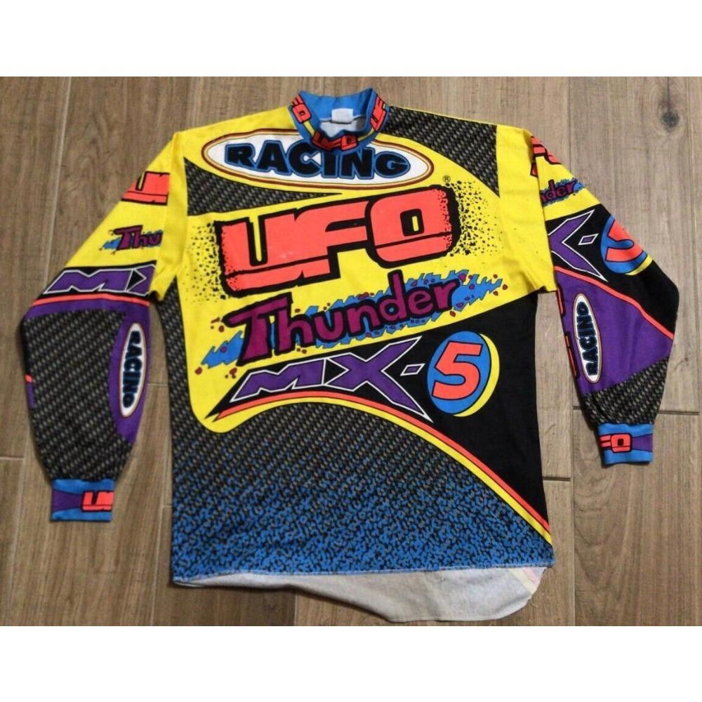 2026 mtb bicicletta vestiti vintage uomo maglietta manica lunga downhill jersey motocross Enduro off road cross maglia moto