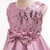 Girls' Holiday Sequined Princess Dress for Parties and Performances