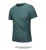 Men's Quick-Dry Ice Silk Breathable T-Shirt - Short Sleeve, Dynamic Pique Nylon for Running & Fitness