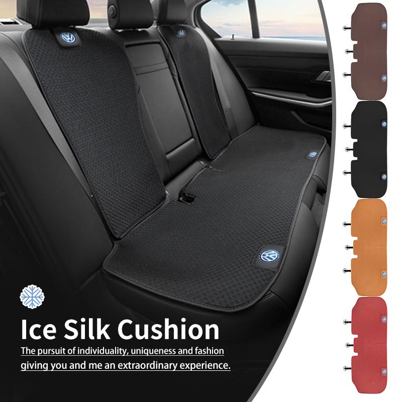 For Volkswagen VW Car Accessories Seat Ice Silk Cushion Protective Mat Pad Scirocco Jetta Beetle Golf 4 5 6 Passat Polo B5 XV9