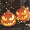 Halloween pumpkin lantern LED vintage decoration