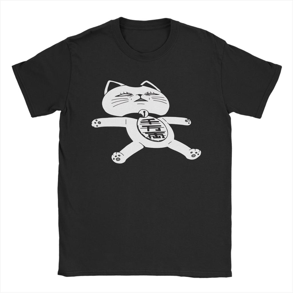 Turbo Granny Cat Dandadan T Shirts for Men Cotton Vintage T-Shirt O Neck  Tee Shirt Short Sleeve Clothes Unique