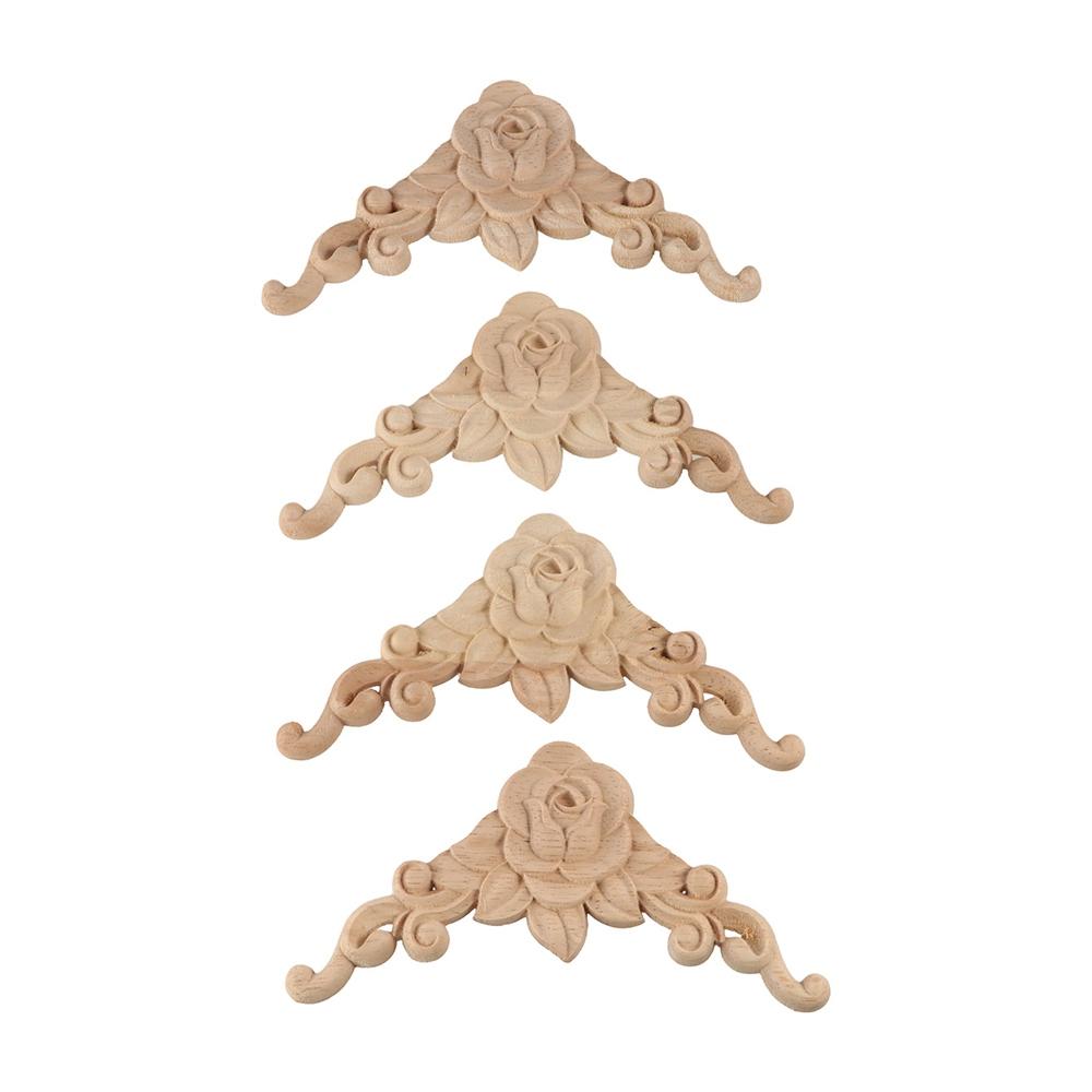 Corner Cabinet Decoration Corner Applique Wooden Applique Wooden Decoration Furniture Applique