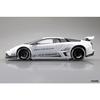 Aoshima Bunka Kyozai 1/24 Liberty Walk Series No. 20 LB Works Lamborghini Murcielago Ver. 1 Plastic Model