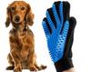 Glove Brush for Combing Dog and Cat Hair Dark Blue As232172