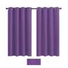 Contemporary Solid Color Curtains With Heavy Light Blockage For Bedroom And Lounge
