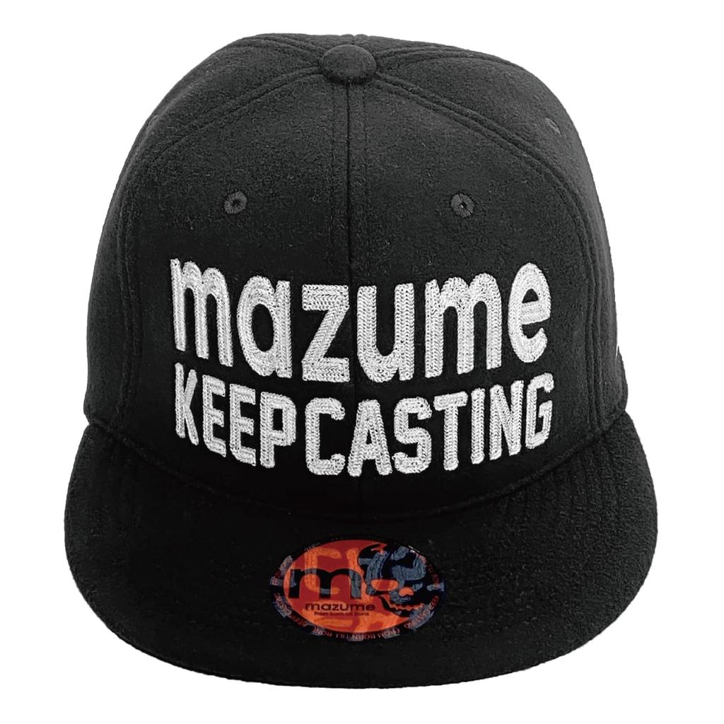 mazume FLAT CAP Wool III Black MZCP-752-01