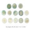13PCS     Stones with Cloth Bag Engraving   Stone for Divination   Meditation