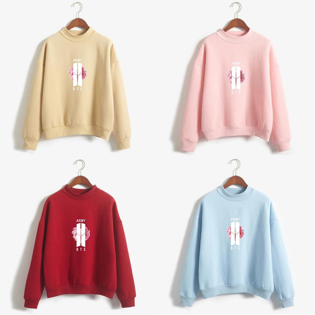 Kpop Bangtan Boys Bts Bloom Army Love Yourself Women Sweater With Comfortable Fabric And Stylish Design