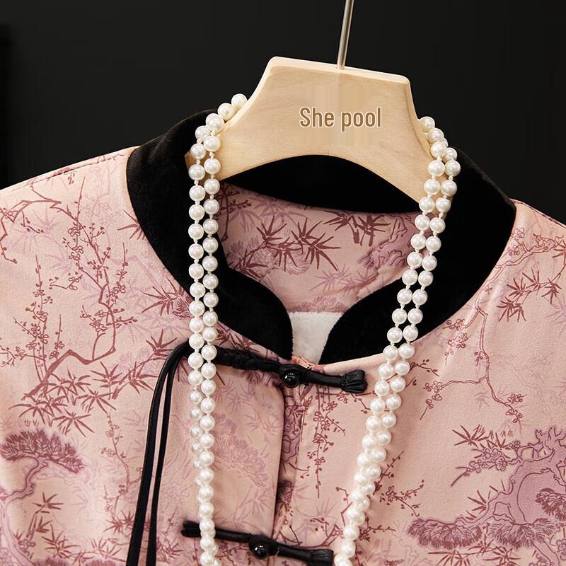 New Chinese Style Stand Collar Jacquard Vest