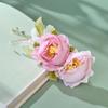 Hanfu Flower Hair Clip: Ancient Style Hairpin, Sweet Dopamine Floral Headwear for Yunnan Dai Dance.