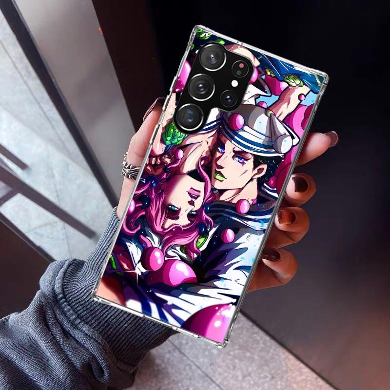 

JoJo s Bizarre Adventure Hot Anime Phone Case For Samsung Galaxy S23 S24 S25 Edge S26 Ultra S22 + S21 Plus S20 FE Cover Silicone Samsung S25 Ultra