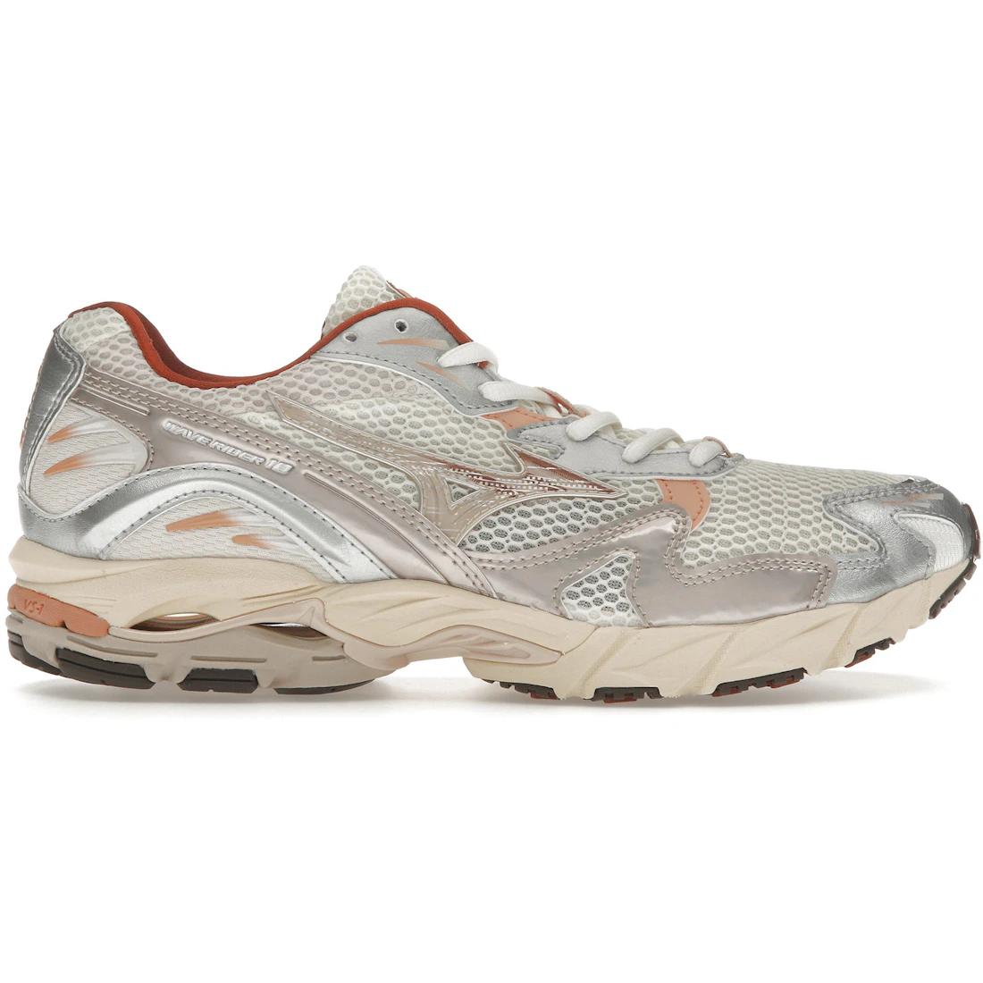 

Sneaker Mizuno Wave Rider 10 White Silver Orange(D1GH242102) 38