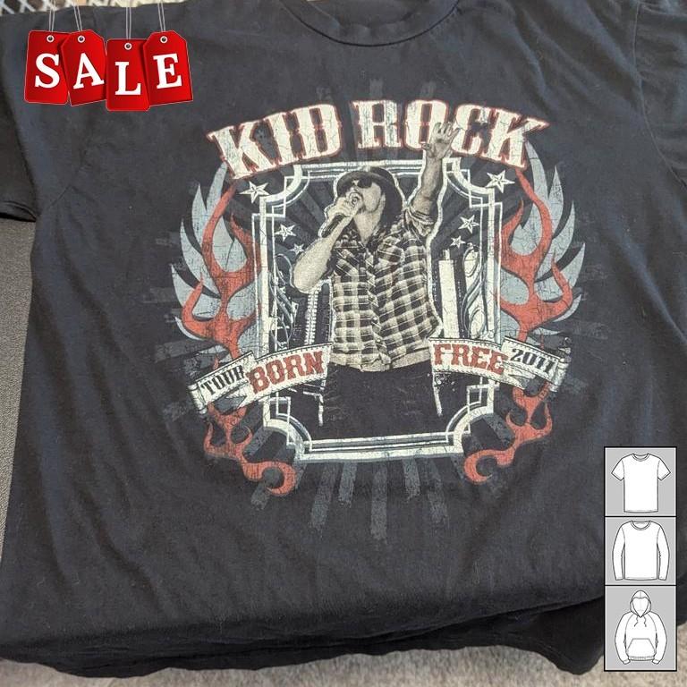 

Новая футболка Kid Rock 2011 Born Free concert Подарок для фанатов Унисекс Все размеры Футболка UH38 Унисекс Футболка S