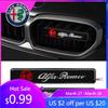 Pentru Alfa Romeo 1 buc. Emblema Grilă Capotă Față Mașină Insignă Lumină LED Decorativă Pentru Alfa Romeo 159 Giulietta Giulia 147 Mito 156 166