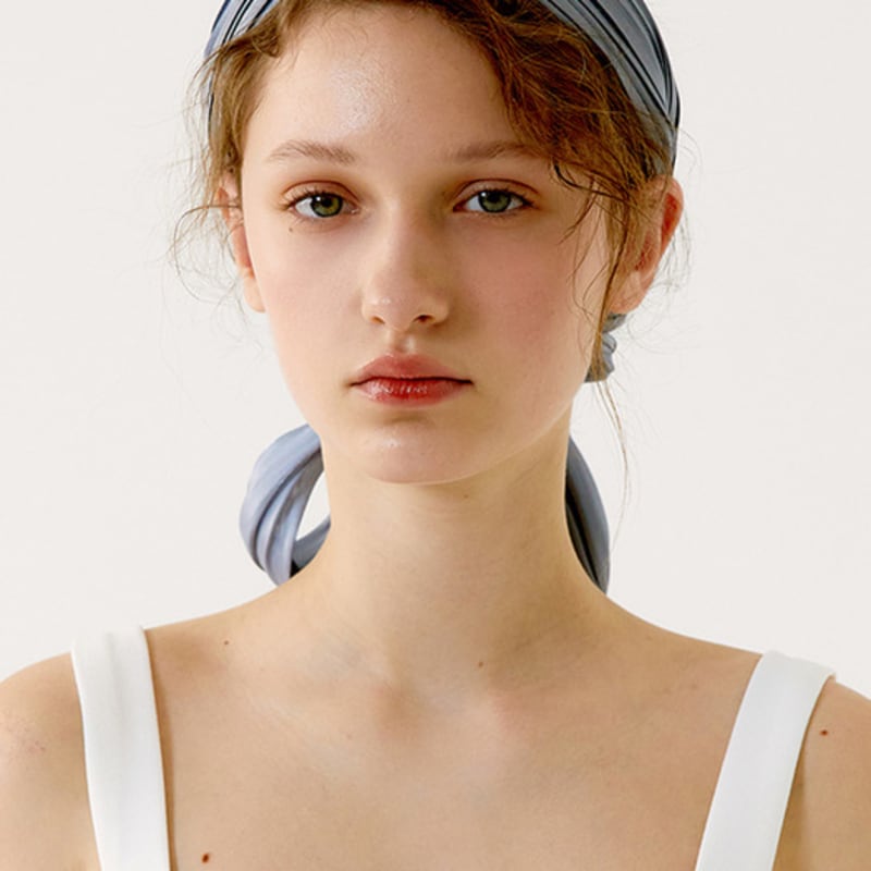 

Жан Поль Кларисс Плиссированная повязка для волос JP-23-339HB wine