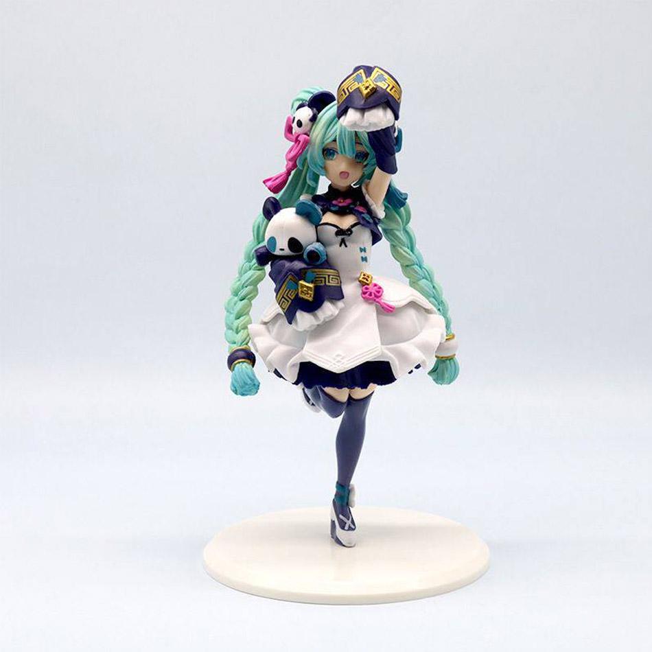 In Stock Hatsune Miku Collection, Princess Lolita Punk Pastoral Style Lollipop Exquisite Figure, Collectible Anime Ornament