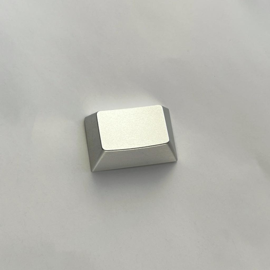 Uncarved Metal Keycaps Custom Single Keycaps R1/R2/R3/R4 Cherry Profile 1.25U 1.5U Keycaps for Mechanical Keyboards Gifts