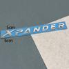 ABS Car Body Side Sticker Emblem Badge for Mitsubishi XPANDER CROSS Auto Rear Trunk Decal Exterior Accessories