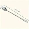 2 Pcs Stainless Steel Long Handle Spoon Set, Dishwasher Safe Flatware for Ice Tea, Coffee, Ice Cream, Kitchen Accessories