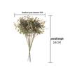 Huafen Eucalyptus Money Leaf Simulation Flower for Wedding Decoration and Handicraft