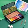 Marco Watercolor Pencil Includes Coarse Large Rich Easy to Professional Excellent Color For and Professional Colors 48-Color Set, Water-Based, Wet/Dry