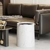 Beiyou Retro Marble Pattern Double-Bucket Trash Can