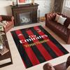 Ac Milan Customizable Name Area Rug Design for Kitchen Outdoor Foyer Balcony Antislip Carpet Anime Office Decor