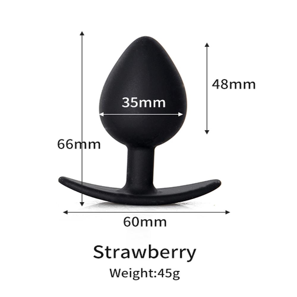 Silicone Anal Plug Wearable Metal Rolling Bead Butt Plug Stimulation Anus Masturbator G-Spot Massage Sex Toys for Man Women Gay