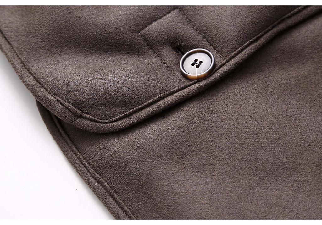 2023 Winter Women's European & American Style Lambswool Lapel Short Jacket