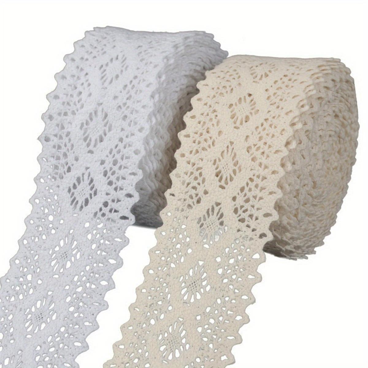 

3 ярди Мереживна стрічка, Мереживна прикраса, Швейні вироби, Весільна прикраса для нареченої, Аксесуари для одягу, Приладдя 3 Yards білий