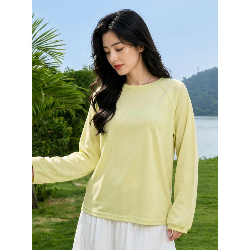 Basic House Lyocell Long Sleeve T-Shirt