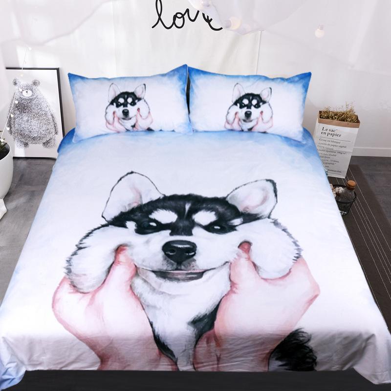 Bed Linens Customized High-quality Bed Set 3d Bedding Dachshund Bedroom Comforter Set Cute Nimal Kids Bedding Comforter Sets