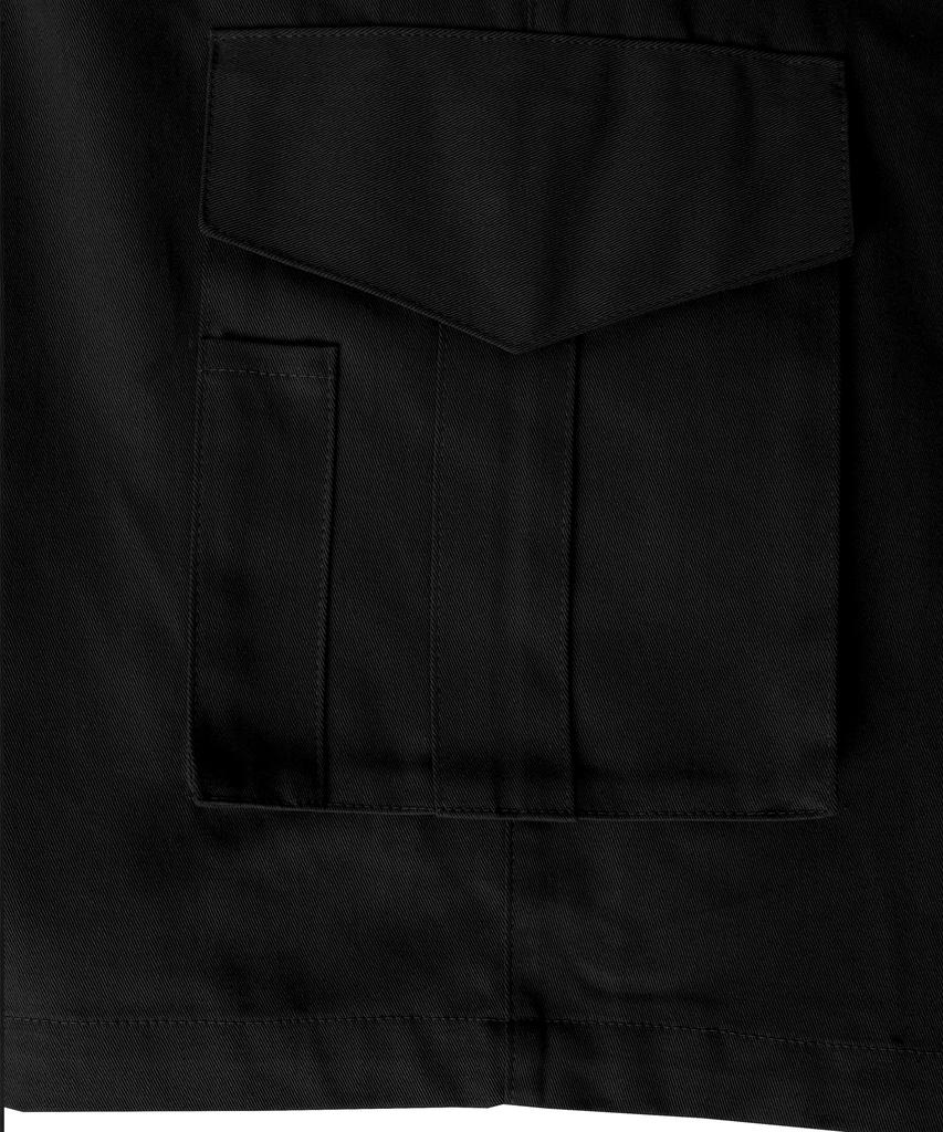Kilyu Cargo Long Bermuda Pants_Black