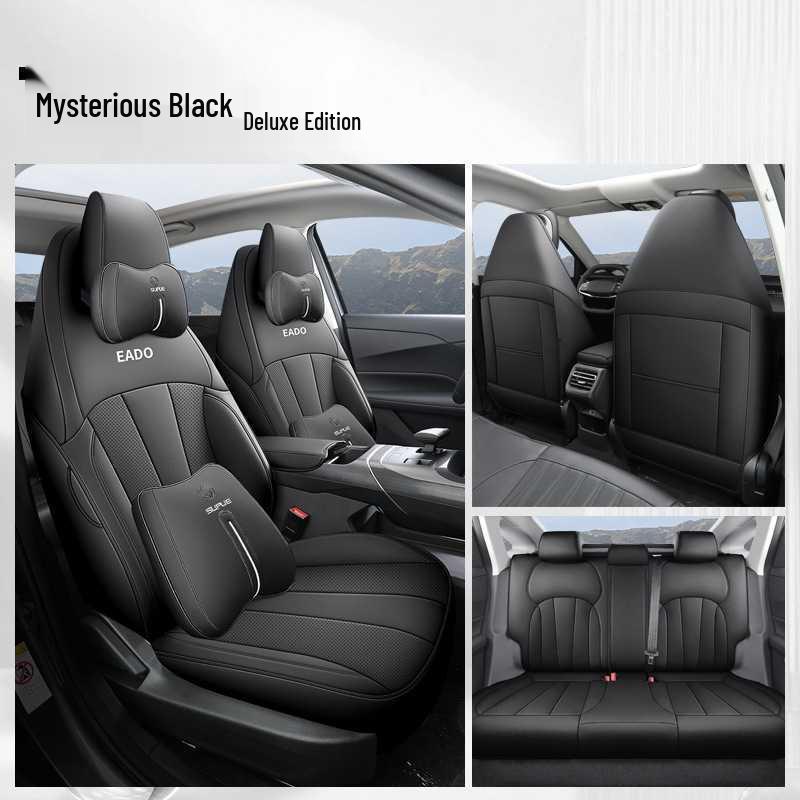 Changan Eado Third Gen Universal Car Seat Covers for All Seasons - Fits 26 Models, Full Surround Cushions