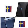 Auto 3D Schweden Flagge Dekoration Emblem Aufkleber Auto Innenraum Spalt Tür Kofferraum Frontgrill Abzeichen Aufkleber für XC40 XC60 XC90 S60 S90 V40 V90